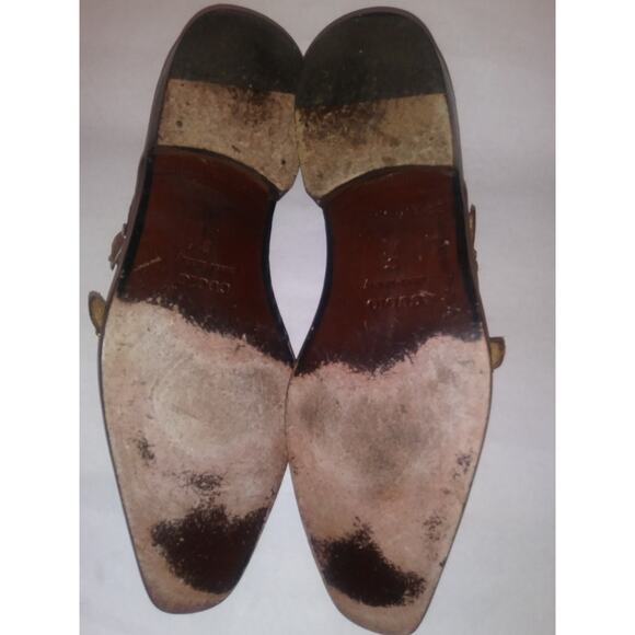 couoio Merchant Florentine Double Monk shoes size 10 m made in Italy brown main image 4